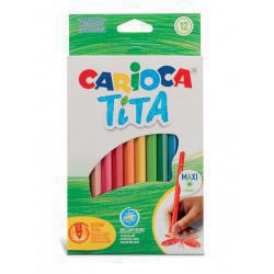 Ξυλομπογιές Tita 4mm 12 Χρώματα