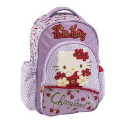 Σχολική Τσάντα Δημοτικού Λιλά Hello Kitty