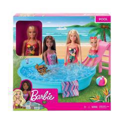 Barbie Pool Νέα Εξωτική Πισίνα Με Κούκλα GHL91
