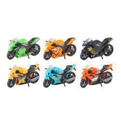 Teamsterz Μηχανή Αγώνων Speed Bike 1:43 - 6 Σχέδια 7535-74323
