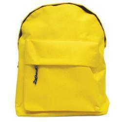 Σχολική Τσάντα Κίτρινη Φωσφοριζέ
