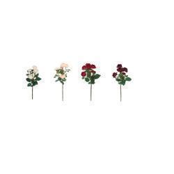 Τριαντάφυλλο του Γλυκού Μωβ 4 Άνθη 2 Μπουμπούκια 40χ12 εκ