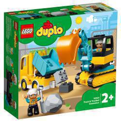 LEGO Duplo Φορτηγό Και Ερπυστριοφόρος Εκσκαφέας 10931