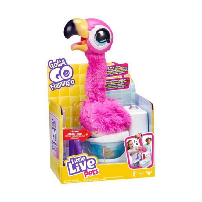 Live Pets - The Poop Gotta Go Flamingo - Διαδραστικό Φλαμίνγκο LPG00000