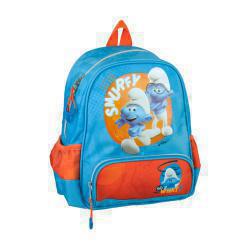 Gim Mini Smurfs Σχολική Τσάντα Πλάτης Νηπιαγωγείου σε Μπλε χρώμα