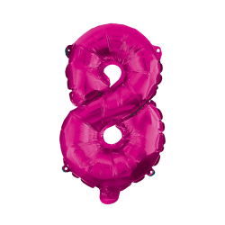 Μπαλόνι Hot Pink Foil 96cm No 8