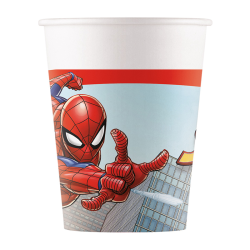 Ποτήρια Χάρτινα Spiderman Marvel 200ml 8 τμχ