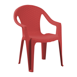 Καρέκλα Παιδική Rattan Κόκκινη 36x37x53 cm