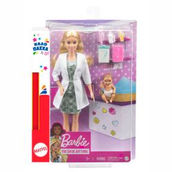 Παιχνιδολαμπάδα Barbie Γιατρός Για Μωράκι GVK03