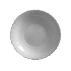 Πιάτο Οπαλίνας Λευκό Βαθύ 21,5 cm