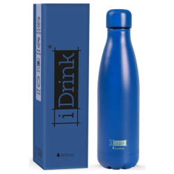 iDrink Bottle Ποτήρι Θερμός Μπλε 500ml ID0441