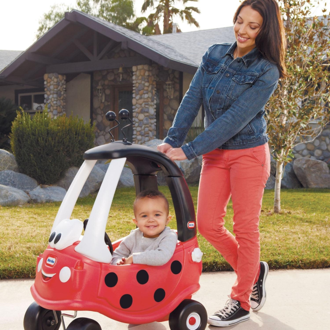 Little Tikes Cozy Coupe Περπατούρα Ride On Αυτοκινητάκι για 12+ Μηνών