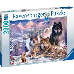 Puzzle Λύκοι Στο Χιόνι 2D 2000 Κομμάτια
