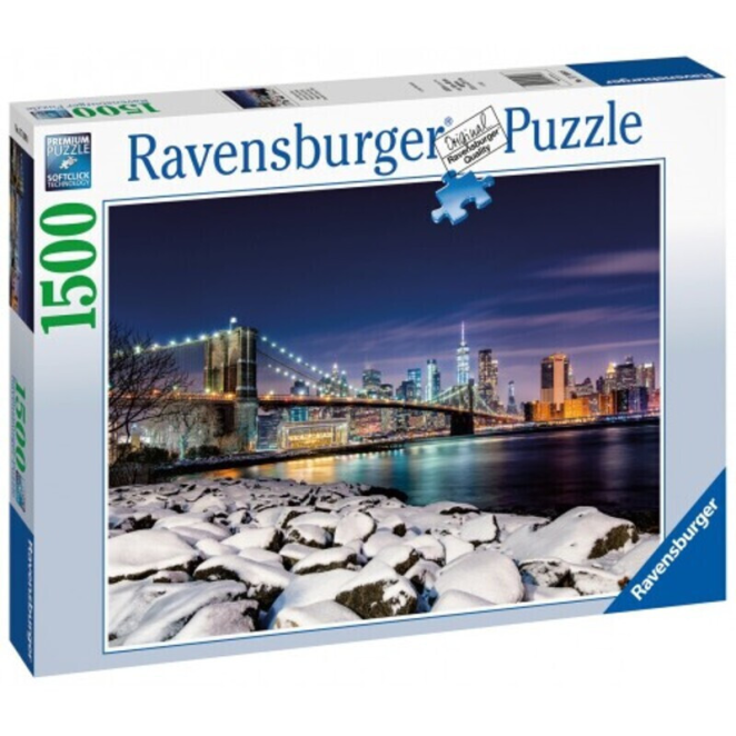 Puzzle Winter in New York 2D 1500 Κομμάτια