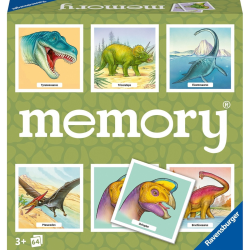 Ravensburger Επιτραπέζιο Παιχνίδι Memory Δεινόσαυροι για 1+ Παίκτες 3+ Ετών