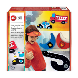 AS Παιχνίδι Κατασκευών Craft Οχήματα Άμεσης Δράσης για Παιδιά 3+ Ετών