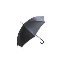 TnS Ομπρέλα Βροχής με Μπαστούνι Μαύρη