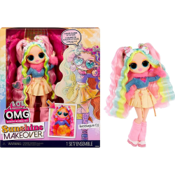 MGA L.O.L. Surprise: O.M.G. Sunshine Makeover - Bubblegum Dj Doll 589426EUC
