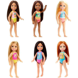 Barbie Τσέλσι & Φίλες Beach Doll 15cm Ice Cream Suit GLN73