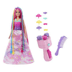 Κούκλα Και Αξεσουάρ Barbie Πριγκίπισσα Ονειρικά Μαλλιά