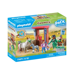 Playmobil - Φροντίζοντας Τα Γαϊδουράκια για 4-10 ετών 71471