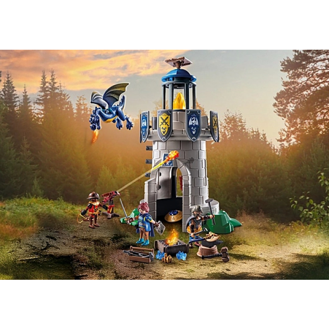 Novelmore Πύργος Ιπποτών με Δράκο και Σιδηρουργό για 4+ Ετών Playmobil 71483
