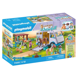 Playmobil Μαθήματα Ιππασίας με Όχημα Μεταφοράς Αλόγων 71493
