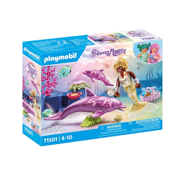 Playmobil - Γοργόνα Με Δελφίνια για 4-10 ετών 71501