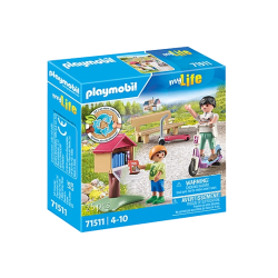 Playmobil - Υπαίθρια Ανταλλακτική Βιβλιοθήκη για 4-10 ετών 71511
