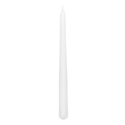 Κερί Κηροπήγιου Λευκό 2.5x25 cm