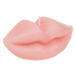 Κερί 3D Ροζ Χείλια 11x5x5cm
