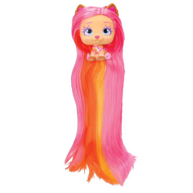 VIP Pets Σειρά 3 Bow Power Συλλεκτική Κούκλα με Απίστευτα Μακριά Μαλλιά