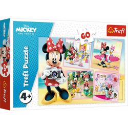 Παιδικό Puzzle Lovely Minnie 60pcs για 4+ Ετών Trefl