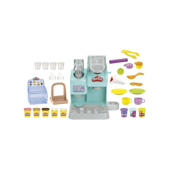 Hasbro Play-Doh Πλαστελίνη - Παιχνίδι Kitchen Creations Cafe για 3+ Ετών