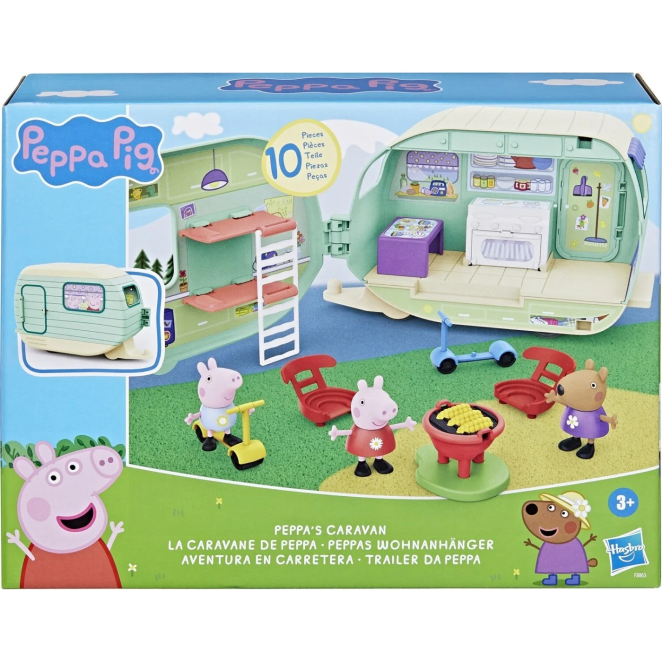 Hasbro Peppa Pig Peppas Caravan F8863