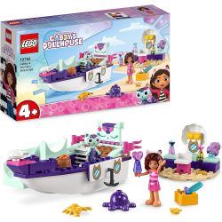 Lego Gabby's Dollhouse Gabby & MerCat's Ship & Spa για 4+ ετών