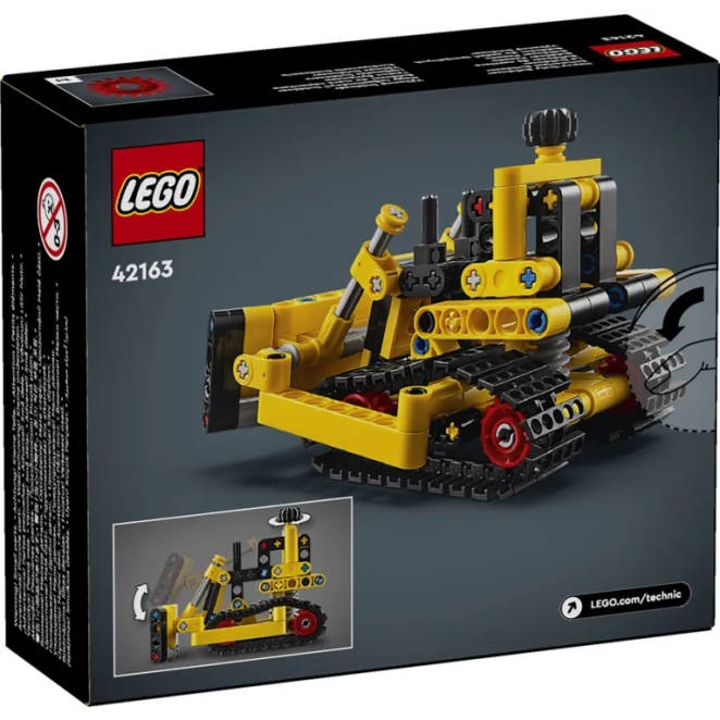 Lego Technic Heavy-duty Bulldozer για 7+ ετών 42163