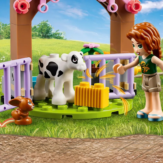 Lego Friends Autumn's Baby Cow Shed για 5+ ετών 42607