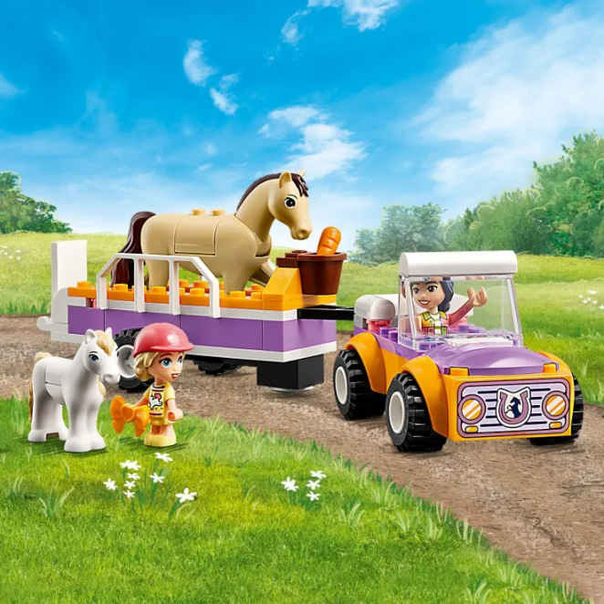 Lego Friends Horse And Pony Trailer για 4+ ετών 42634