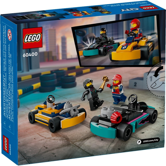 Lego City Go-karts And Race Drivers για 5+ ετών 60400