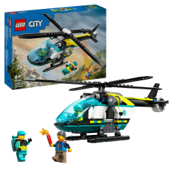 Lego City Emergency Rescue Helicopter για 6+ ετών 60405