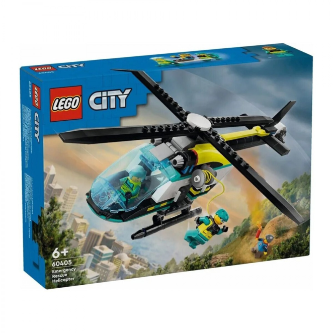 Lego City Emergency Rescue Helicopter για 6+ ετών 60405