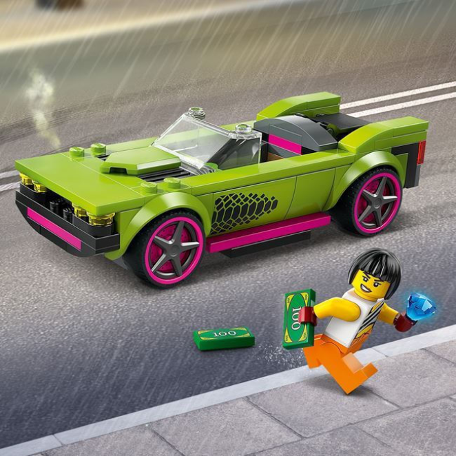 Lego City Police Car And Muscle Car Chase για 6+ ετών 60415