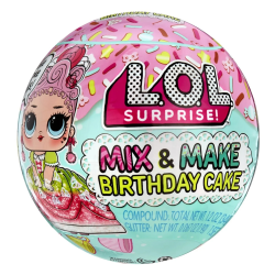 MGA L.O.L. Surprise: Mix & Make - Birthday Cake™ Doll 593140EUC
